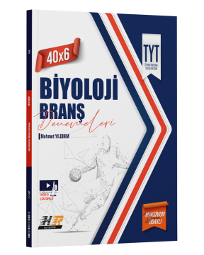 Hız ve Renk Yayınları TYT Biyoloji 40 x 6 Denemeleri