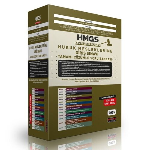 2025 HMGS Kampı Soru Bankası Seti Savaş Yayınları Nisan Baskı