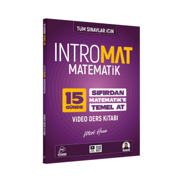 Mert Hoca Yayınları 15 Günde İntroMat Matematik Video Ders Kitabı
