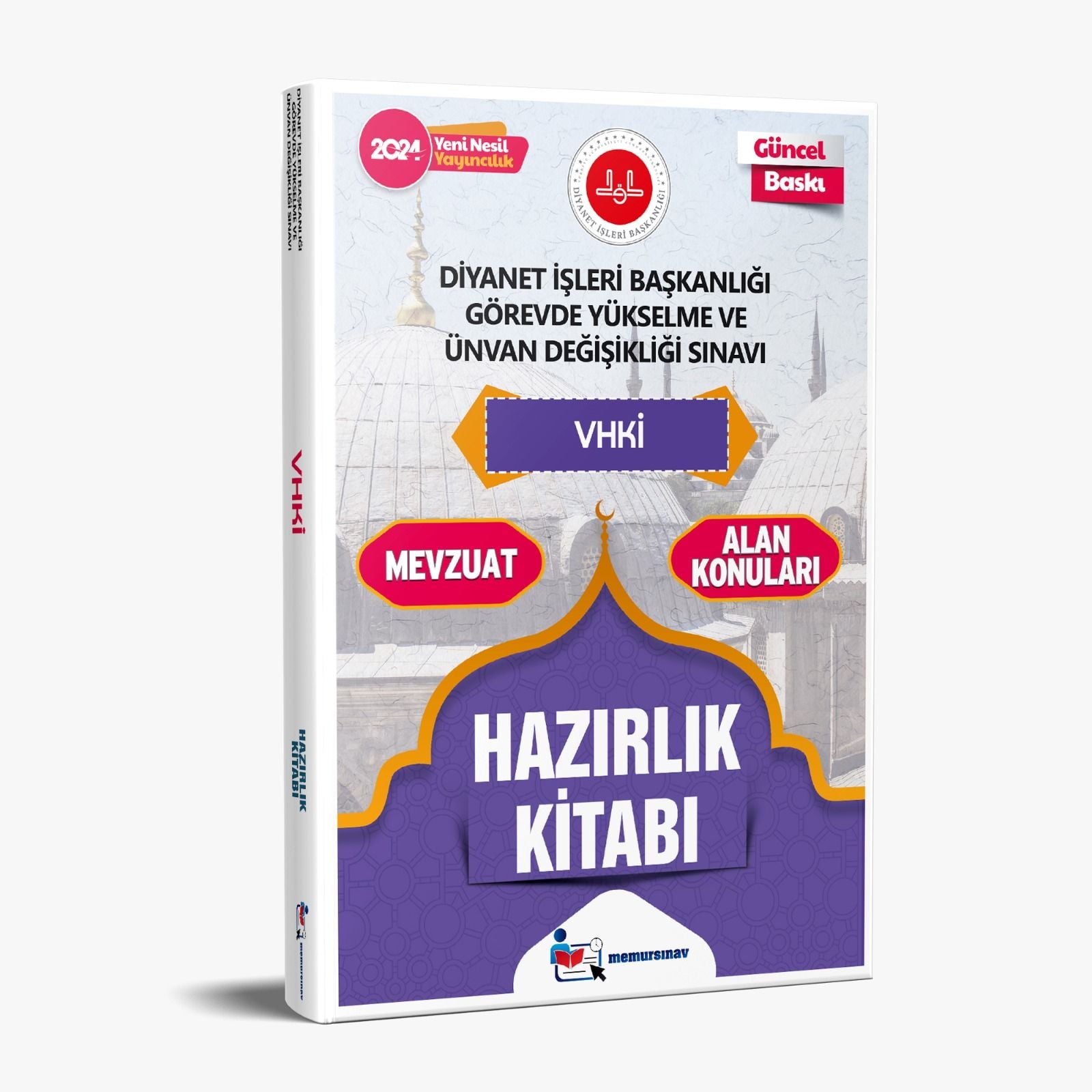 Diyanet İşleri Başkanlığı Gys Ve Uds Vhki Hazırlık Kitabı 2024 Memur Sınav Yayınları