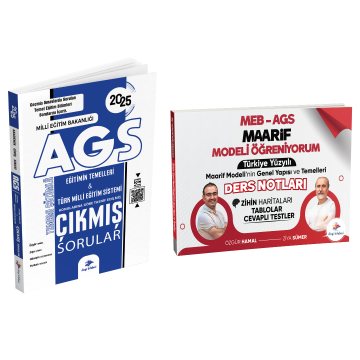 Dizgi Kitap 2025 MEB AGS Eğitimin Temelleri Türk Milli Eğitim Sistemi Çıkmış Sorular ve Maarif Modeli Öğreniyorum Türkiye Yüzyılı Maarif Modelinin Genel Yapısı ve Temelleri Ders Notları Seti Özgür Hamal Ziya Sümer