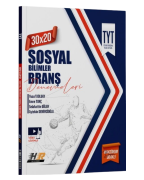 Hız ve Renk Yayınları TYT Sosyal Bilimler 30 x 20 Denemeleri