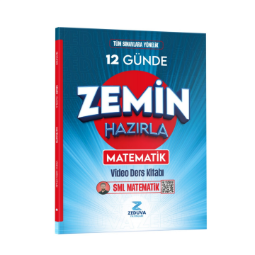 Zeduva Yayınları SML Matematik 12 Günde Zemin Hazırla Matematik Video Ders Kitabı