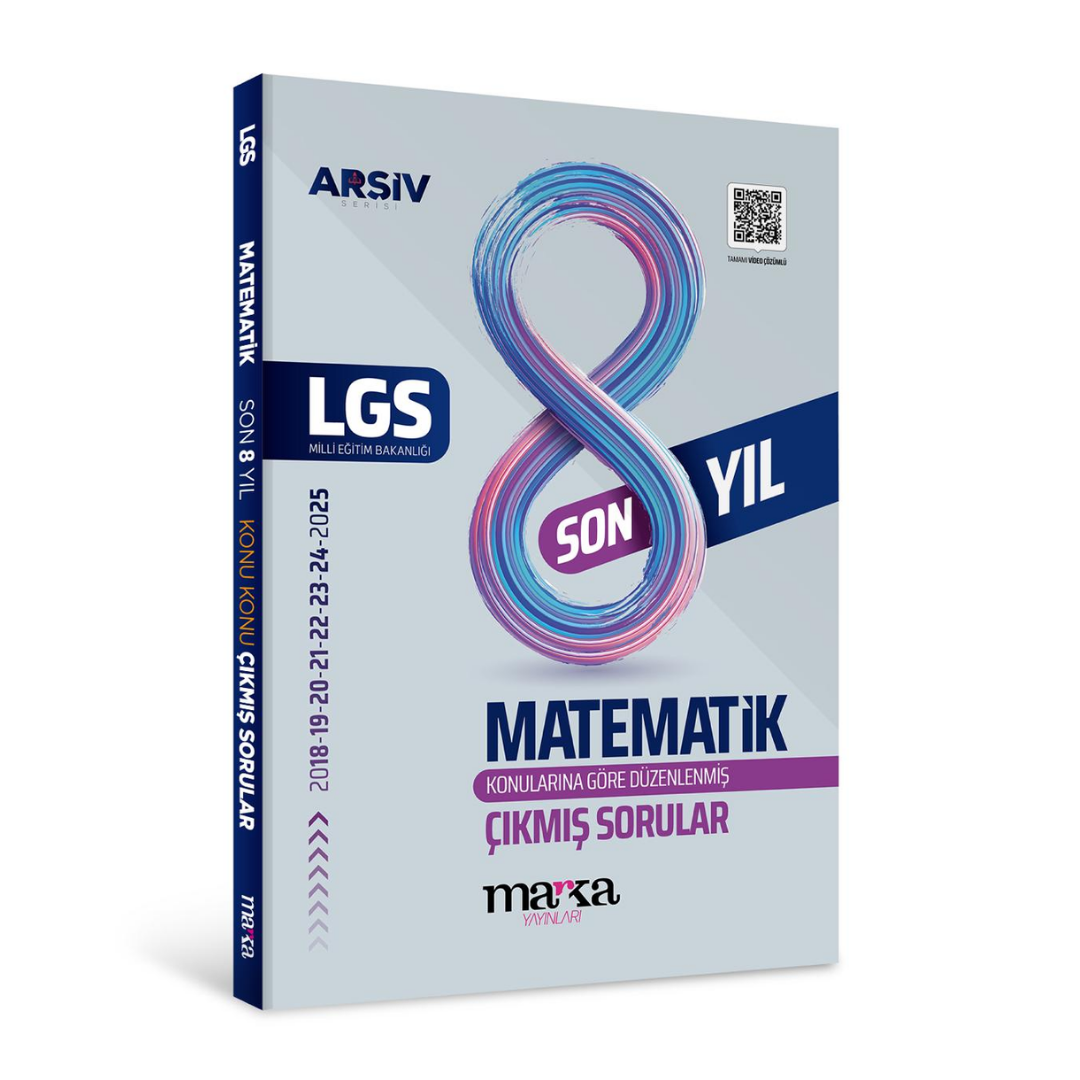 LGS Matematik Konu Konu Çıkmış Sorular Son 8 yıl Çıkmış Sorular Marka Yayınları