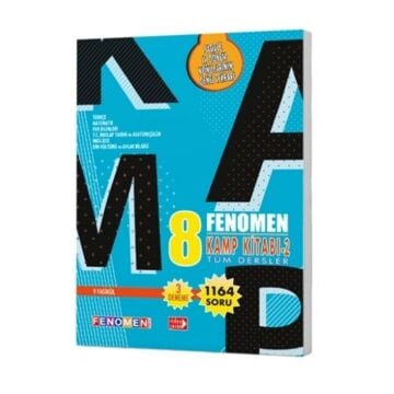 Fenomen Okul Yayınları 8. Sınıf Tüm Dersler Fenomen Kamp Kitabı 2
