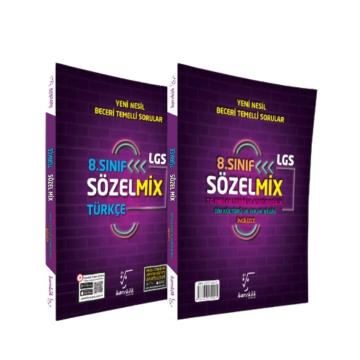 Karekök Yayınları LGS 8. Sınıf Sözel MİX Soru Bankası