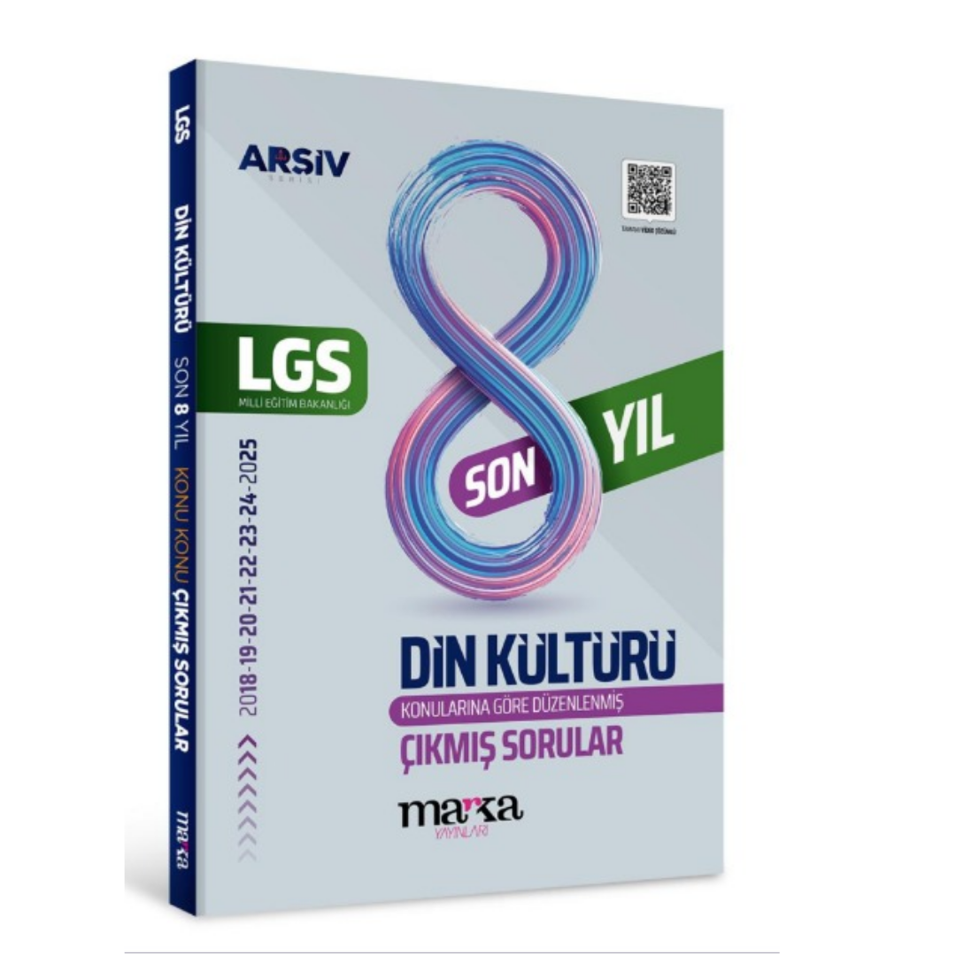 LGS Din Kültürü Konu Konu Çıkmış Sorular Son 8 yıl Çıkmış Sorular Marka Yayınları