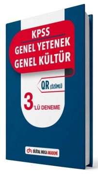 Dijital Hoca KPSS Genel Yetenek Genel Kültür 3 Deneme Çözümlü Dijital Hoca Akademi
