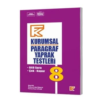 Fenomen Okul Yayınları 8. Sınıf Paragraf Kurumsal FK Yaprak Test