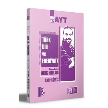 Benim Hocam Yayınları 2027 AYT Türk Dili ve Edebiyatı Ders Notları Kadir Gümüş