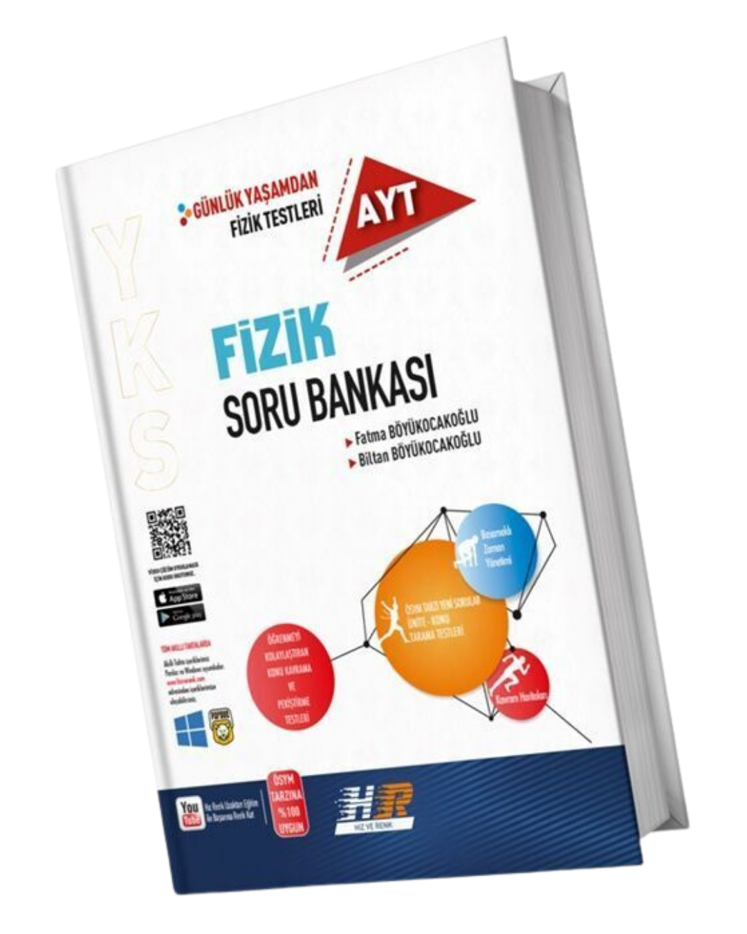 Hız ve Renk Yayınları AYT Fizik Soru Bankası