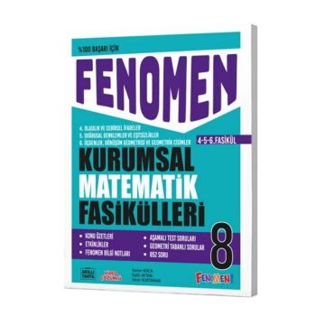 Fenomen Okul Yayınları 8. Sınıf Matematik Kurumsal Fasikülleri 1-2-3