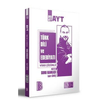 Benim Hocam Yayınları 2027 AYT Türk Dili ve Edebiyatı Video Çözümlü Soru Bankası Kadir Gümüş