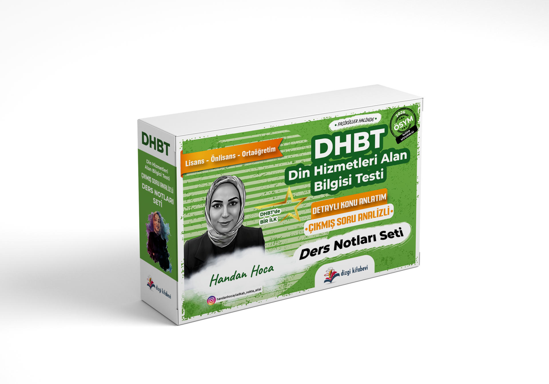 Dizgi Kitap 2026 Din Hizmetleri Alan Bilgisi Testi DHBT Çıkmış Soru Analizli Konu Anlatım Seti 13 Fasikül Handan Bulut