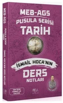 2026 MEB-AGS Tarihin Pusulası Ders Notları - İsmail Adıgüzel CBA Yayınları