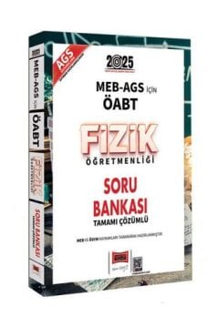 2025 MEB-AGS ÖABT Fizik Öğretmenliği Soru Bankası Yargı Yayınları
