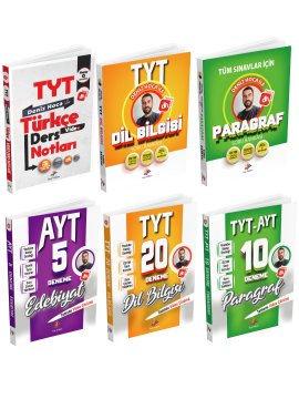 Dizgi Kitap Deniz Hoca Külliyatı Paragraf- Dilbilgisi Soru Bankası- Türkçe Video Ders Notları- Paragraf- Dilbilgisi- Edebiyat Deneme Seti 2024