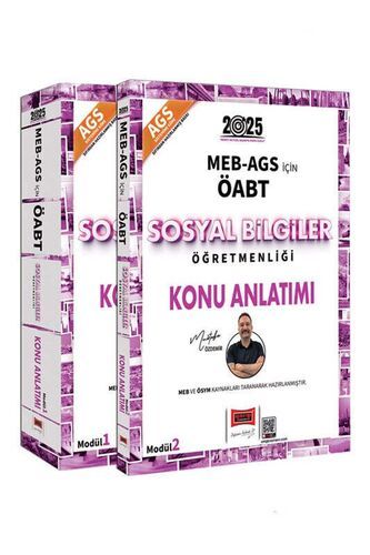 2025 MEB-AGS ÖABT Sosyal Bilgiler Öğretmenliği Konu Anlatımı Yargı Yayınları