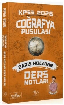 CBA Yayınları 2026 KPSS Coğrafya Pusulası Ders Notları - Barış Salt CBA Yayınları
