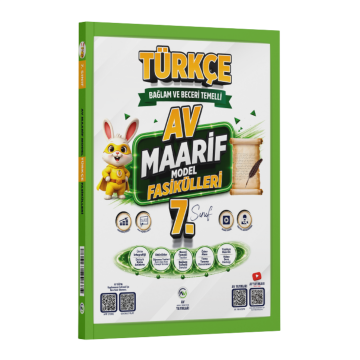 Av Yayınları 7. Sınıf Türkçe Maarif Model Fasikülleri
