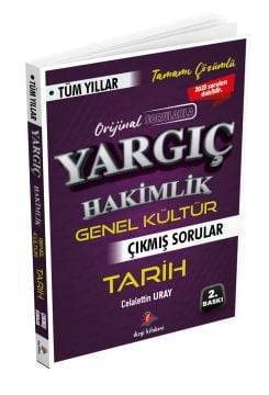 Dizgi Kitap Yargıç Adli- İdari Hakimlik Tarih Tüm Yıllar Çıkmış Sorular 2024