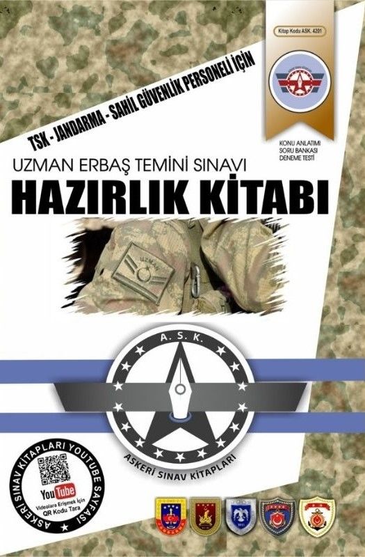 Uzman Erbaş Temini Sınavı Hazırlık Kitabı