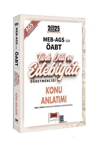 2025 MEB-AGS ÖABT Türk Dili ve Edebiyatı Öğretmenliği Konu Anlatımı Yargı Yayınları
