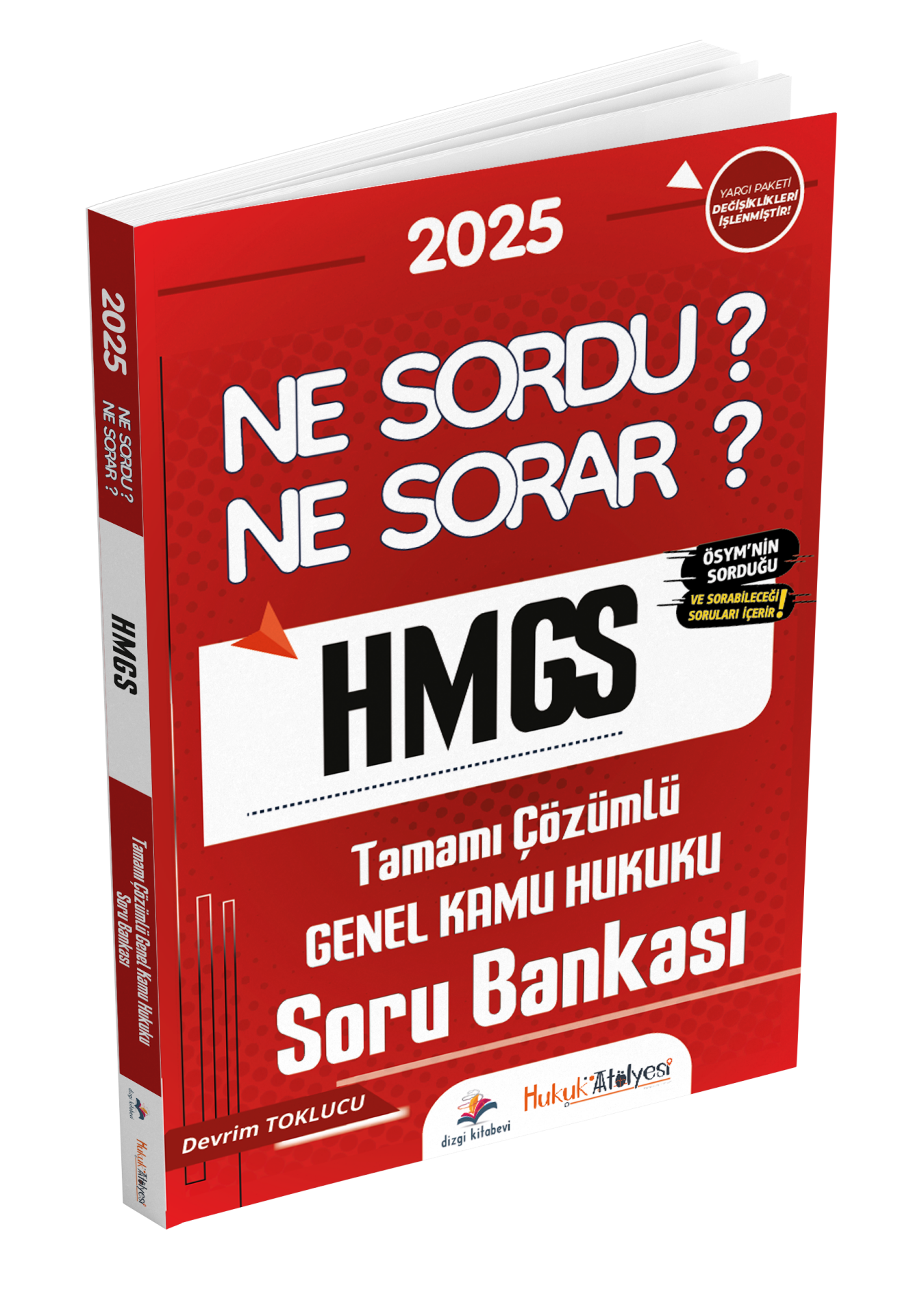 Dizgi Kitap Hukuk Atölyesi HMGS Ne Sordu Ne Sorar Genel Kamu Hukuku Tamamı Çözümlü Soru Bankası Devrim Toklucu