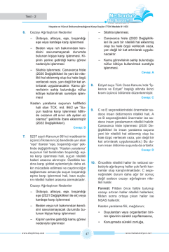 Dizgi Kitap Hukuk Atölyesi HMGS Hakimlik Ne Sordu Ne Sorar Ceza Hukuku Özel Hükümler Tamamı Çözümlü Soru Bankası Murat Soylu