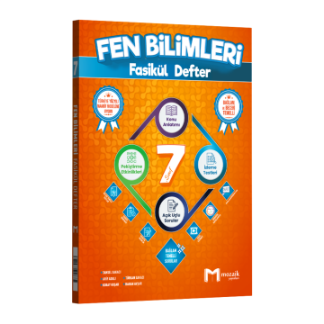 Mozaik Yayınları 7. Sınıf Fen Bilimleri Fasikül Defter