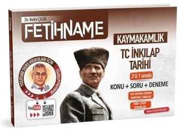 Bekir Çelik Kaymakamlık FETİHNAME TC İnkılap Tarihi Konu-Soru-Deneme 3  ü 1 Arada Bekir Çelik