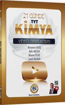 Bilgi Sarmal Yayınları TYT Kimya 21 Günde Video Ders Kitabı