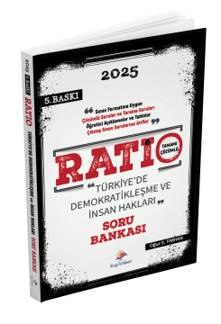 2025 Dizgi Kitap Kaymakamlık Ratio Legis İnsan Hakları Ve Demokratikleşme Çözümlü Soru Bankası