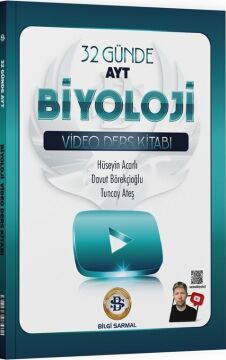 Bilgi Sarmal Yayınları AYT Biyoloji 32 Günde Video Ders Kitabı