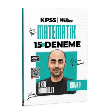 Retro Yayıncılık 2026 KPSS Matematik 15 Deneme Çözümlü - İlker Karabulut