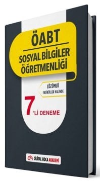 Dijital Hoca 2021 ÖABT Sosyal Bilgiler Öğretmenliği 7 Deneme Çözümlü Dijital Hoca Akademi