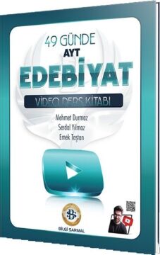Bilgi Sarmal Yayınları AYT Edebiyat 49 Günde Video Ders Kitabı