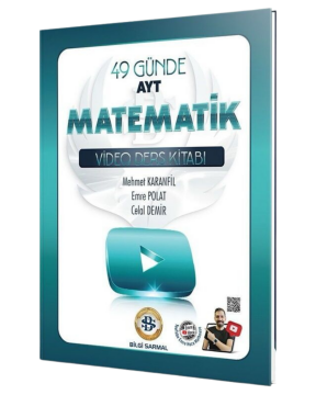 Bilgi Sarmal Yayınları AYT Matematik 49 Günde Video Ders Kitabı