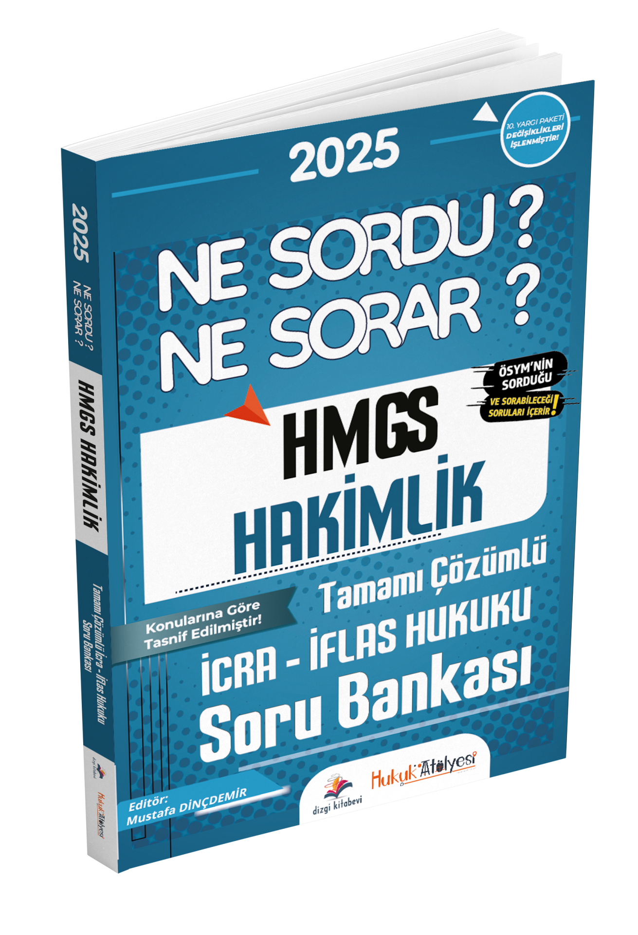 Dizgi Kitap Hukuk Atölyesi HMGS Hakimlik Ne Sordu Ne Sorar İcra İflas Hukuku Tamamı Çözümlü Soru Bankası Mustafa Dinçdemir