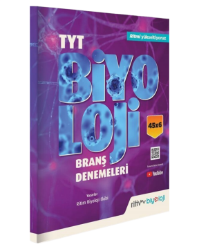 Ritim Biyoloji TYT Biyoloji 45 x 6 Branş Denemeleri