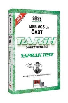 MEB-AGS ÖABT Tarih Öğretmenliği Yaprak Test Yargı Yayınlar