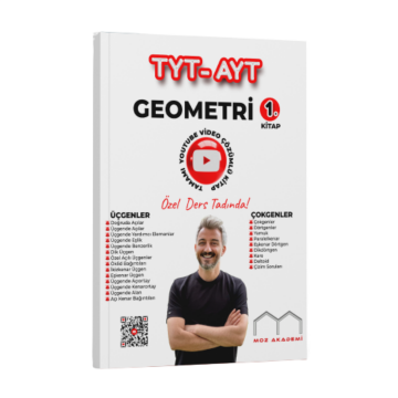 Alan Yayınları Moz Akademi TYT AYT Geometri 1. Kitap Tamamı Çözümlü Soru Bankası