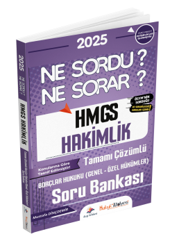 Dizgi Kitap Hukuk Atölyesi HMGS Hakimlik Ne Sordu Ne Sorar Borçlar Hukuku (Genel - Özel Hükümler) Tamamı Çözümlü Soru Bankası Mustafa Dinçdemir