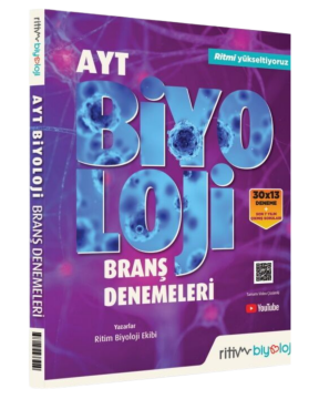 Ritim Biyoloji AYT Biyoloji 30 x 13 Branş Denemeleri