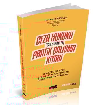 Ceza Hukuku Özel Hükümler Pratik Çalışma Kitabı Savaş Yayınları