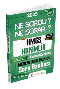 Dizgi Kitap Hukuk Atölyesi HMGS Hakimlik Ne Sordu Ne Sorar Medeni Usul Hukuku Tamamı Çözümlü Soru Bankası Mustafa Dinçdemir