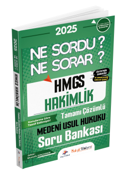 Dizgi Kitap Hukuk Atölyesi HMGS Hakimlik Ne Sordu Ne Sorar Medeni Usul Hukuku Tamamı Çözümlü Soru Bankası Mustafa Dinçdemir