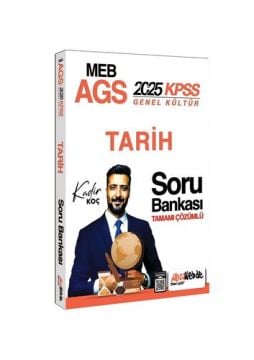 2025 MEB AGS KPSS Tarih Tamamı Çözümlü Soru Bankası HocaWebde Yayınları