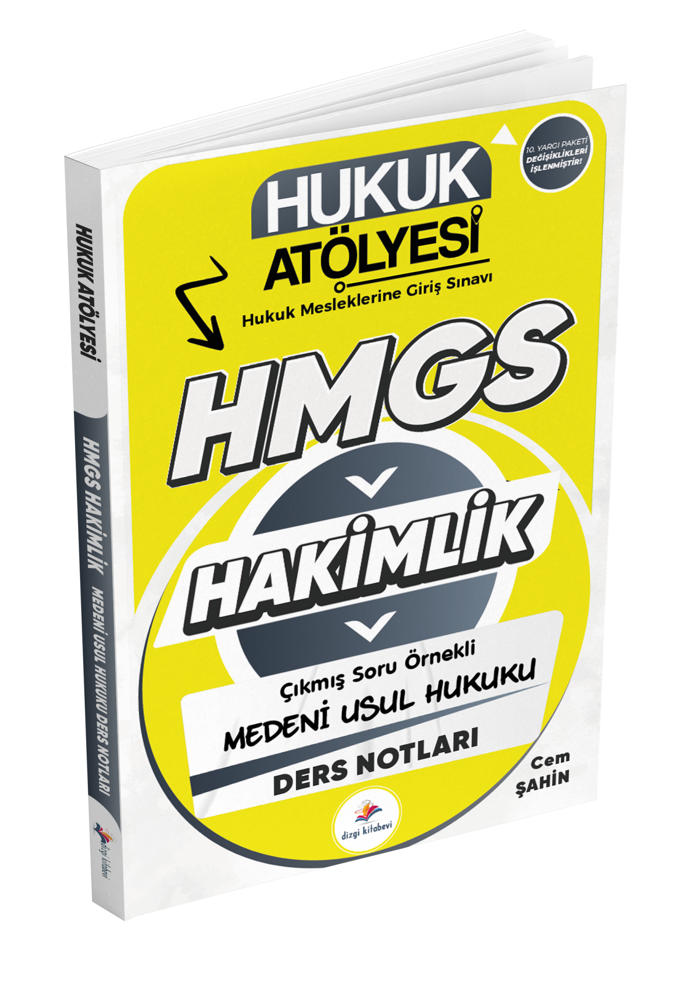 Dizgi Kitap Hukuk Atölyesi Hakimlik HMGS Hukuk Mesleklerine Giriş Sınavı Çıkmış Soru Örnekli Medeni Usul Hukuku Ders Notları Cem Şahin
