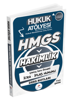 Dizgi Kitap Hukuk Atölyesi Hakimlik HMGS Hukuk Mesleklerine Giriş Sınavı Çıkmış Soru Örnekli İcra İflas Hukuku Ders Notları Cem Şahin